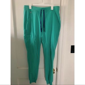 Surgical Green Figs Zamora Large Tall Joggers!